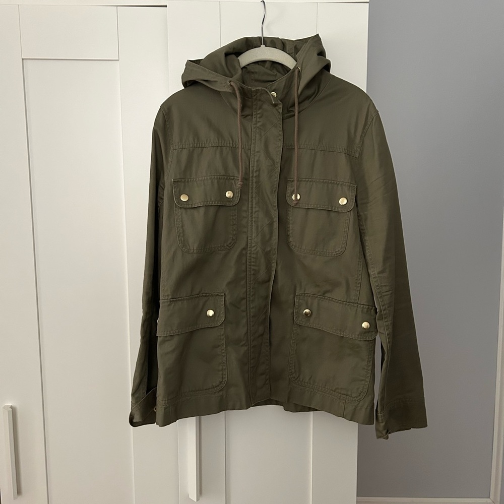 J.Crew Factory Hooded Field Jacket
